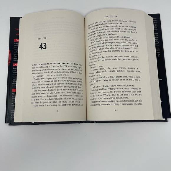ALEX CROSS, RUN Hardback Book by James Patterson - Picture 4 of 7